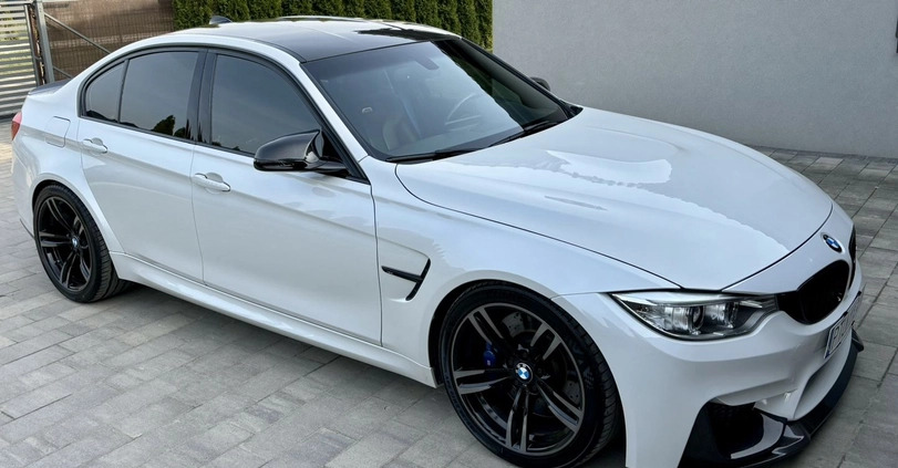 BMW M3 cena 169000 przebieg: 64500, rok produkcji 2016 z Chmielnik małe 781